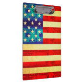 Amerikanische Geldflagge Klemmbrett (Rechts)