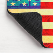 Amerikanische Geldflagge Mousepad (Ecke)