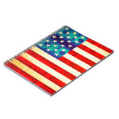 Amerikanische Geldflagge Notizblock (Linke Seite)