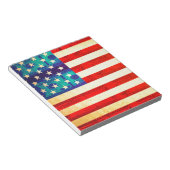 Amerikanische Geldflagge Notizblock (angewinkelt)