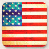 Amerikanische Geldflagge Untersetzer (Vorderseite)