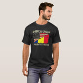 Amerikanische Generation Rumäne in die Knochen USA T-Shirt (Vorne ganz)