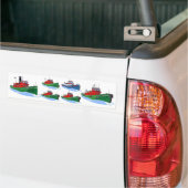 Amerikanische Geschichte Autoaufkleber (Auf Lkw)