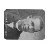 Amerikanische Geschichte | Foto von Booker T. Wash Magnet (Horizontal)