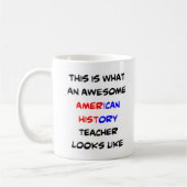 Amerikanische Geschichtslehrerin, phantastisch Kaffeetasse (Links)