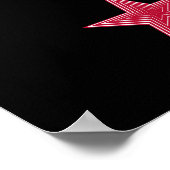 Amerikanische Geschichtsstars Poster (Ecke)