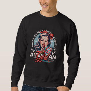 Amerikanische Girl-Resilienz, Diversity & Boundles Sweatshirt