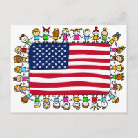 Amerikanische glückliche Kinder