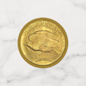Amerikanische Goldmünzen Konfetti (Klein Vorderseite)