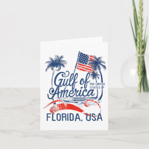 Amerikanische Golfküste Florida Funny Donald Trump Karte