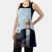 Amerikanische Gothic-Blasen-Kaugummi Schürze (InSitu)