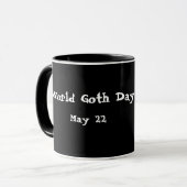 Amerikanische Gothic-Tasse am Weltgottestag Tasse (Vorderseite Links)
