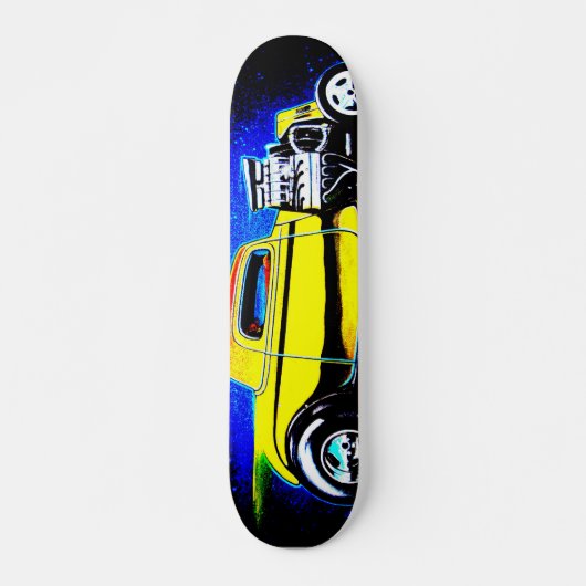Amerikanische Graffiti 2009 Skateboard (Vorne)