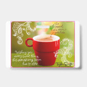 amerikanische Grußkarten Ausweis (Rückseite)