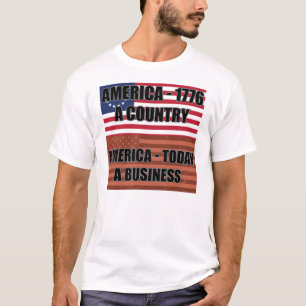 Amerikanische Habsucht T-Shirt
