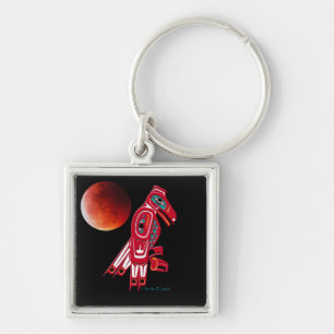 Amerikanische HAIDA EAGLE Schlüsselkette Collectio Schlüsselanhänger