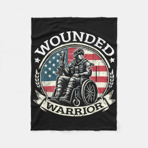 Amerikanische Held Veteran Militärsup Fleecedecke