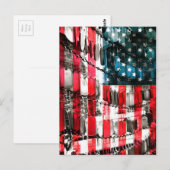 Amerikanische Helden Postkarte (Vorne/Hinten)