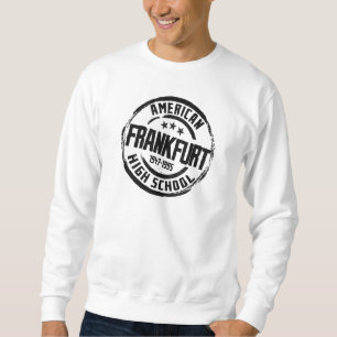 Amerikanische Highschool Frankfurts Sweatshirt