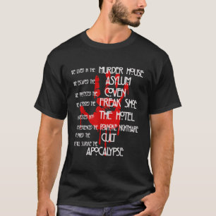 Amerikanische Horror-Story halloween T-Shirt