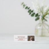 Amerikanische Ikone APBT LIEBE Mini Visitenkarte (Stehend Vorderseite)