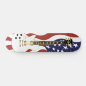 Amerikanische Ikonen-E-Gitarre Skateboard (Horizontal)