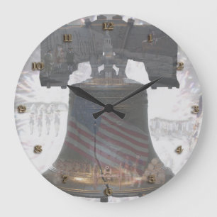 Amerikanische Ikonen-Wanduhr Große Wanduhr