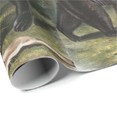 Amerikanische Illustration Geschenkpapier (Rolleneckpunkt)