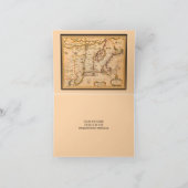 Amerikanische Indianersiedlungen 1600 New England  Karte (Innenseite)