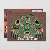 Amerikanische Innengestaltung Ankündigungspostkarte (Vorne/Hinten)