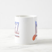 Amerikanische Jazz-Musik Kaffeetasse (Mittel)