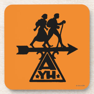 Amerikanische Jugend-Herbergen Getränkeuntersetzer