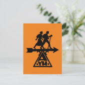 Amerikanische Jugendherbergen Postkarte (Stehend Vorderseite)
