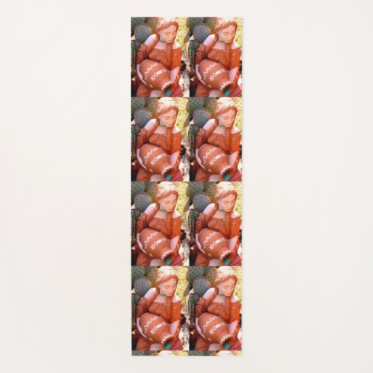 Amerikanische Jungfrau mit Thunder_Cove Yogamatte (Vorderseite)