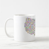 Amerikanische Kaffeekarte Kaffeetasse (Links)
