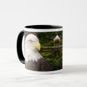 Amerikanische kahler Adler-Tasse Tasse (Vorderseite Links)
