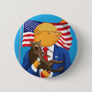 Amerikanische Katastrophe Button
