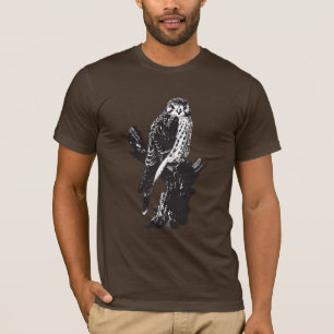 Amerikanische Kestrel-Skizze T-Shirt