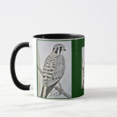 Amerikanische Kestrel-Tasse Tasse (Links)