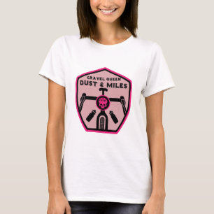 Amerikanische Kies-Queen-Fahrradfahrerin T-Shirt