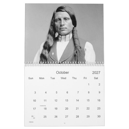 Amerikanische Kiewer-Krieger Kalender (Okt 2027)