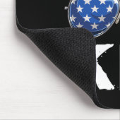 Amerikanische Kinder am 4. Juli Jungs Patriotische Mousepad (Ecke)