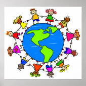 Amerikanische Kinder Poster (Vorne)