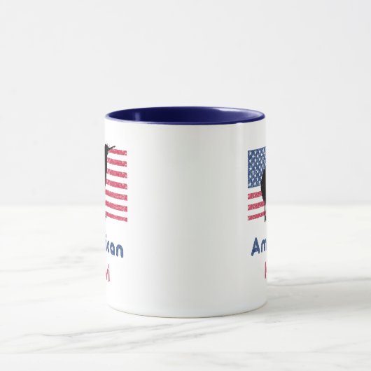Amerikanische Kiwi-Kaffee-Tasse Tasse (Zentrum)
