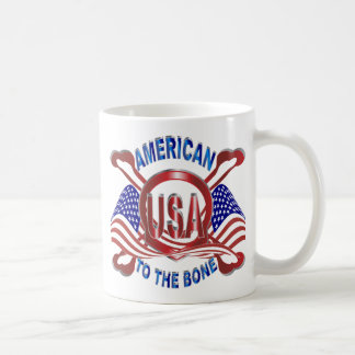 Amerikanische Knochen Kaffeetasse