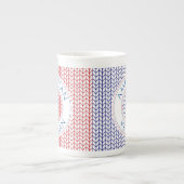 AMERIKANISCHE KNOCHENChina Tasse (Vorderseite)