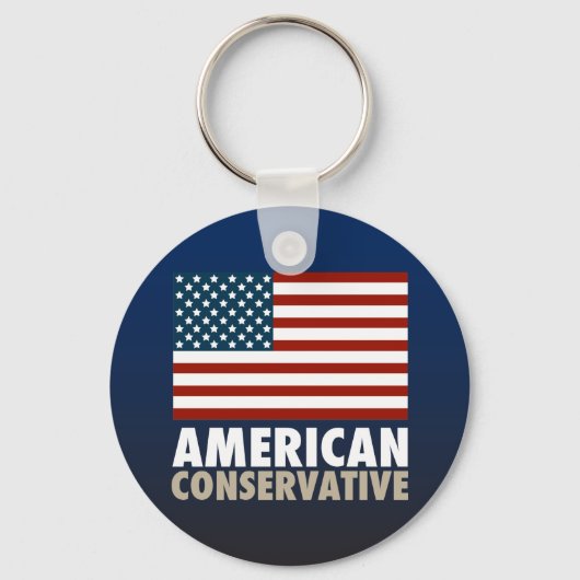 Amerikanische Konservative Schlüsselanhänger (Vorderseite)