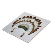 Amerikanische Kopfmassage-Keramik Fliese (Seite)