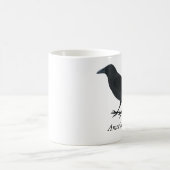 Amerikanische Krähe Kaffeetasse (Mittel)