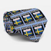 Amerikanische Krawatte Chicago (Gerollt)